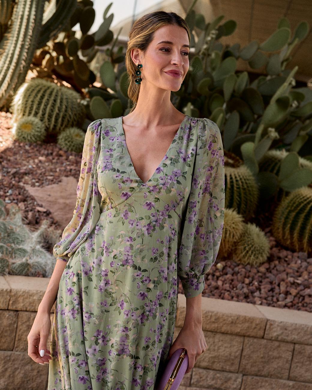 Vestido Flores Anicia