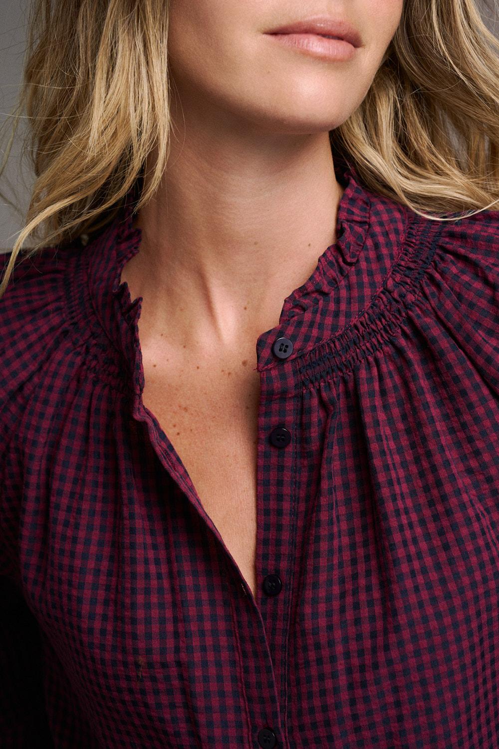 Colette Gingham Blouse