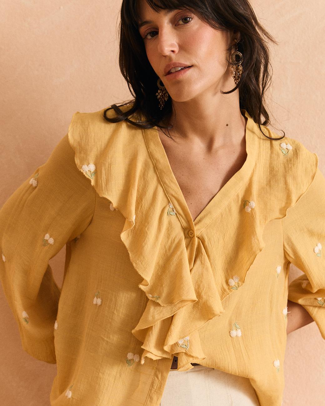 Mayca Ruffle Shirt