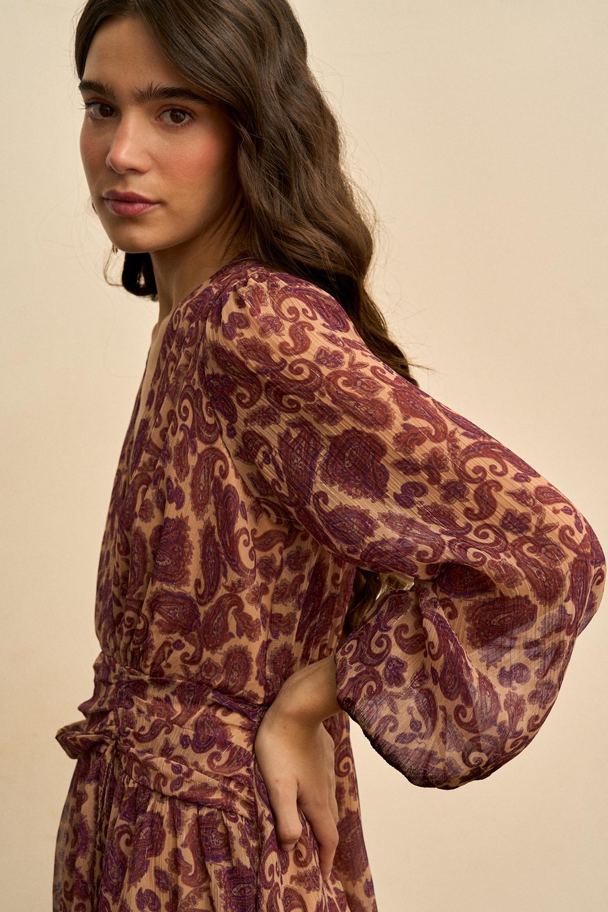 Robe Court imprimé Isaline