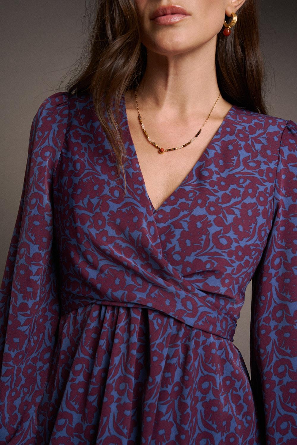 Robe portefeuille Salomé