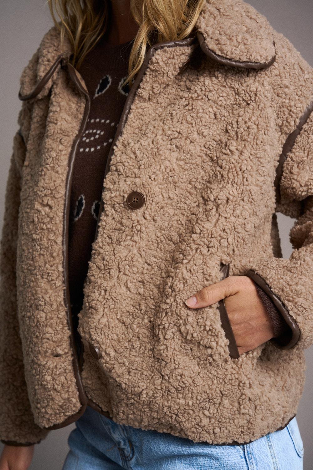Océane shearling coat