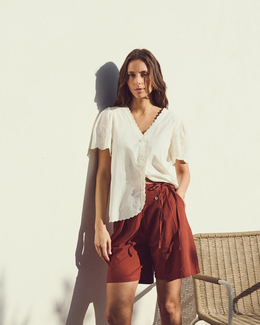 Camisa Bordado Almudena