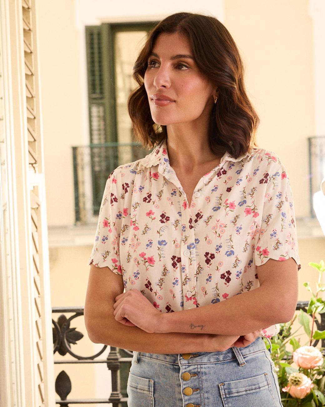 Blusa Flores Odete