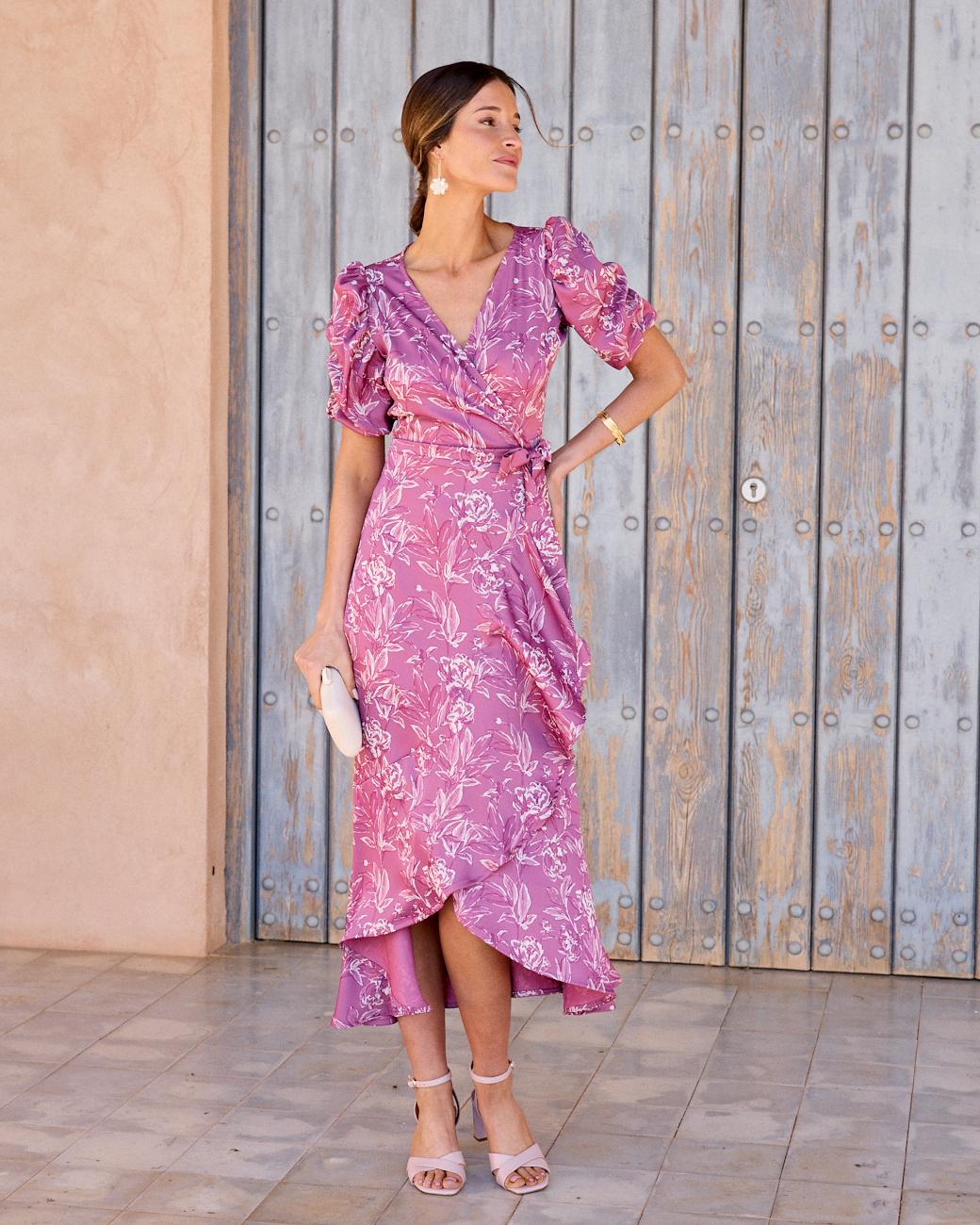 ROBE DÉCOLLETÉE VIOLETTA