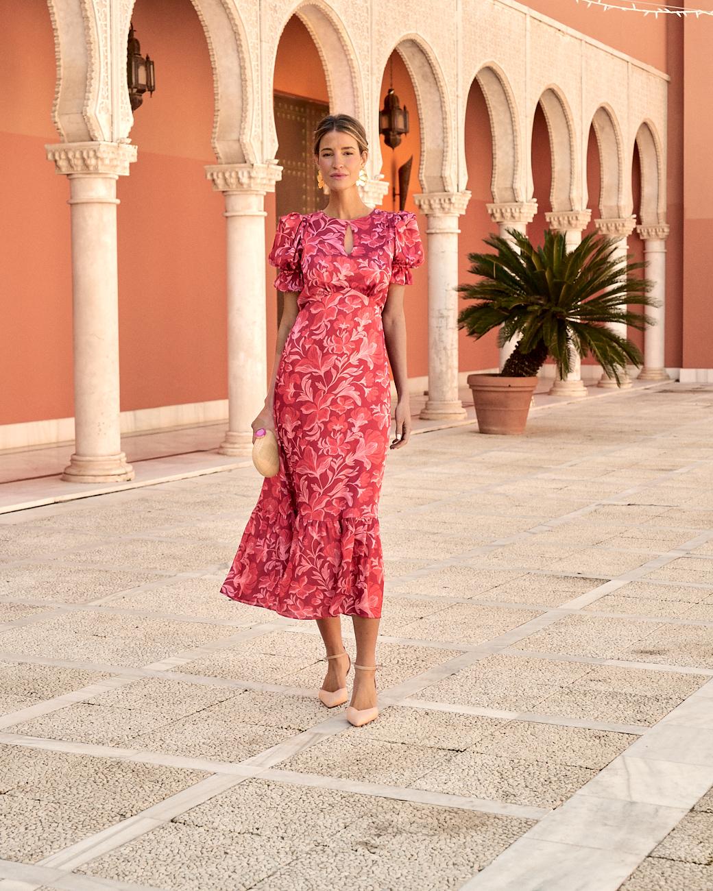 Amanda Print Dress
