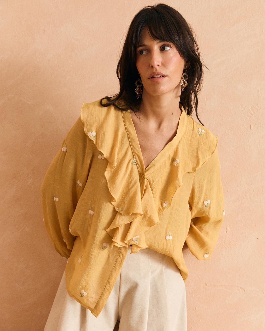 Mayca Ruffle Shirt