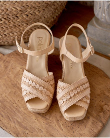 Sandale en cuir Daria