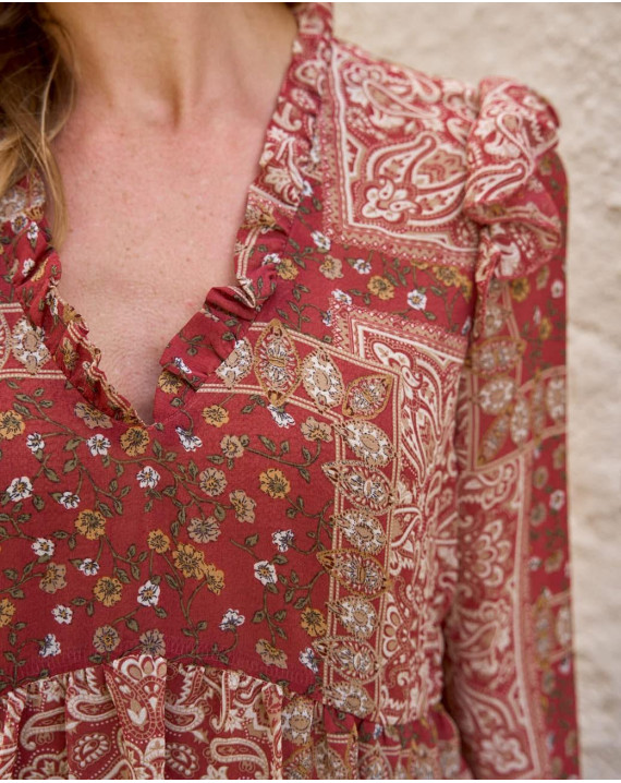 Boho blouse Killy, Autumn Winter 2023