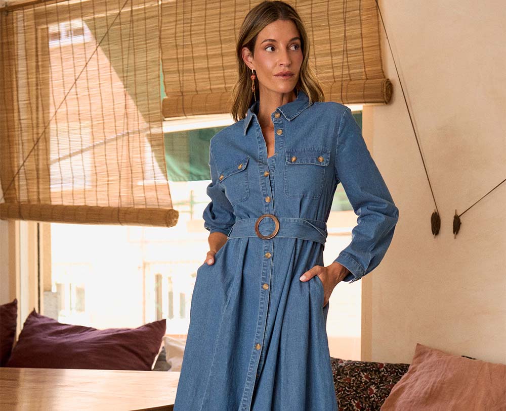 Types of dresses by silhouette, length, and neckline