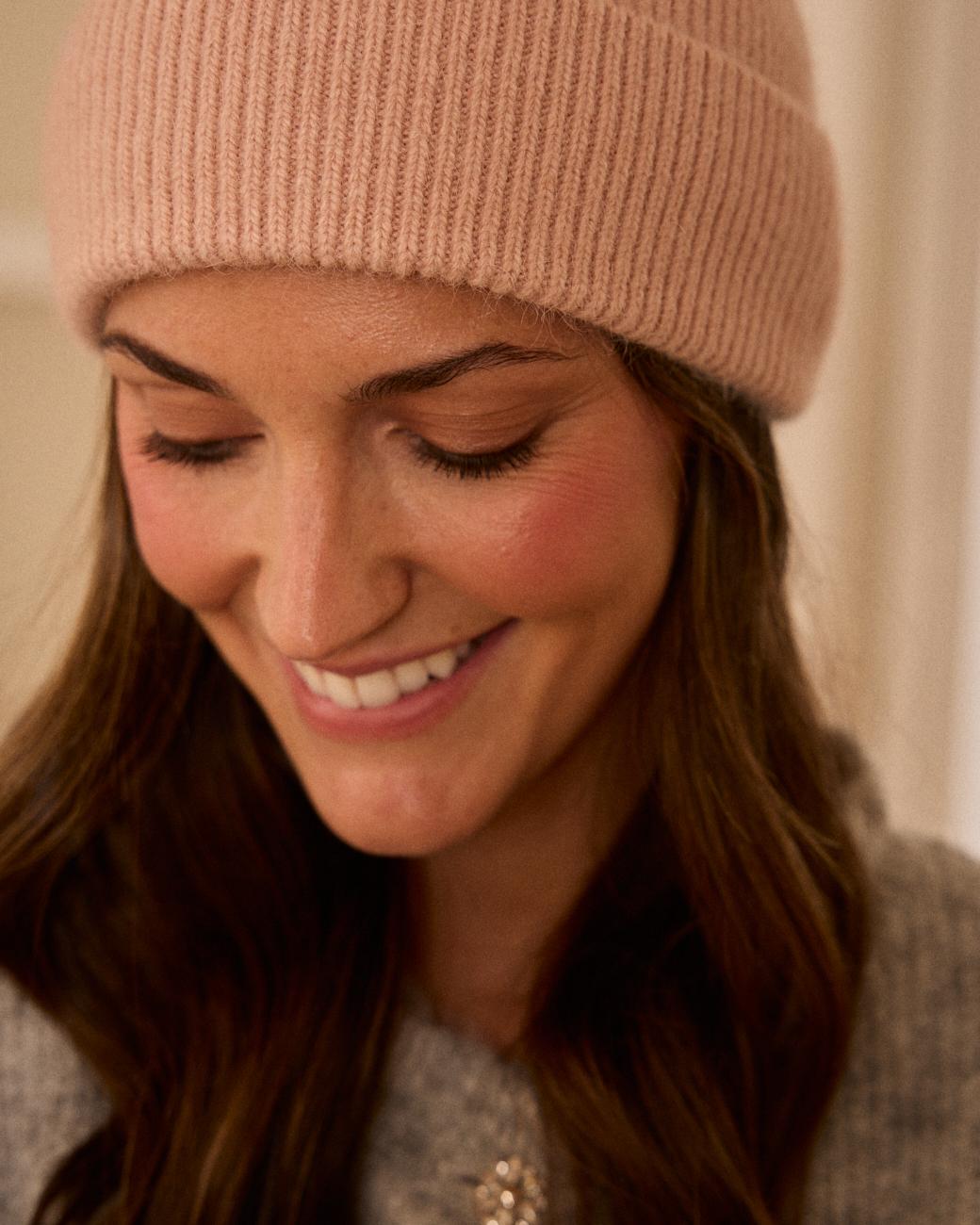 Gorro Lana Rosa