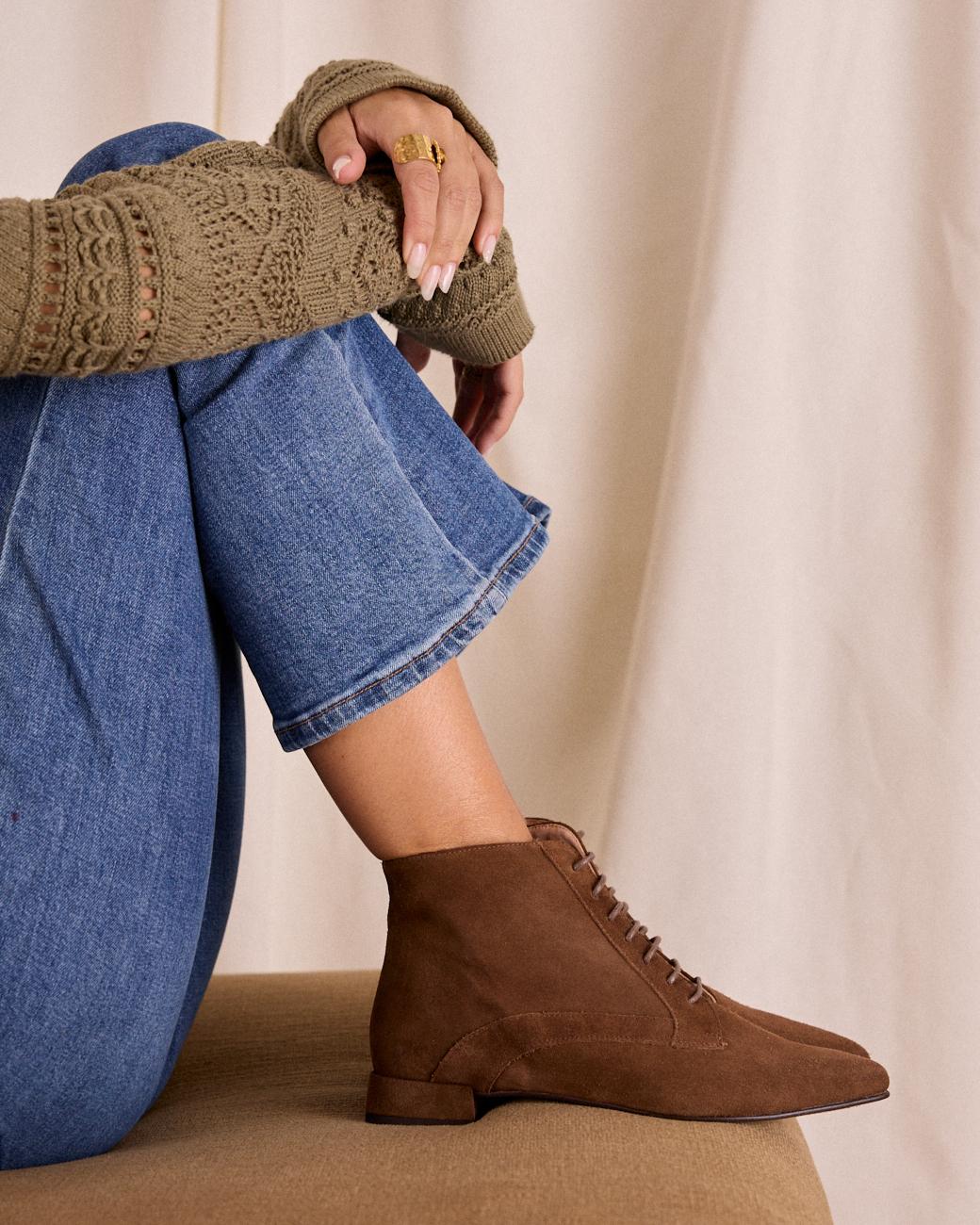 Bottines à lacets Ninne