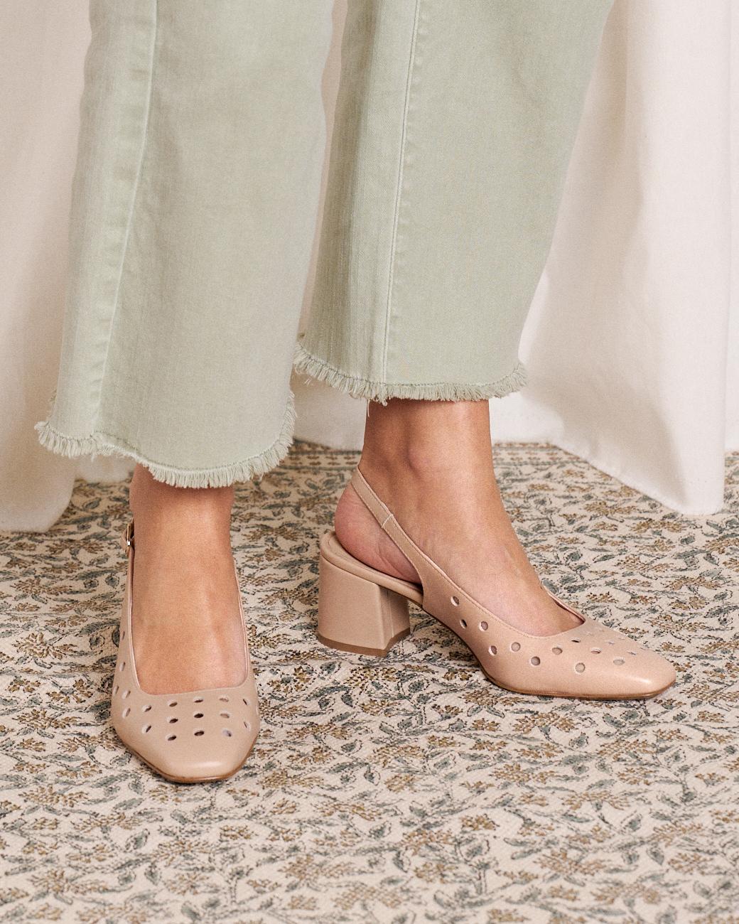 Chaussure slingback Rebeca