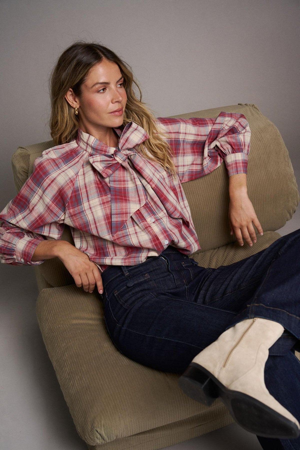 Blusa Cuadros Eloise