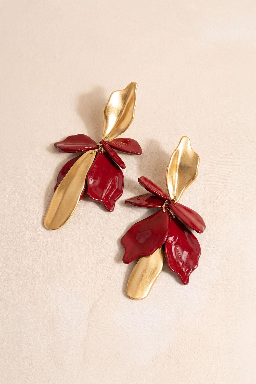 Pendientes Burdeos Lorine