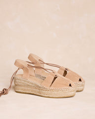 Espadrille en suède Aurora