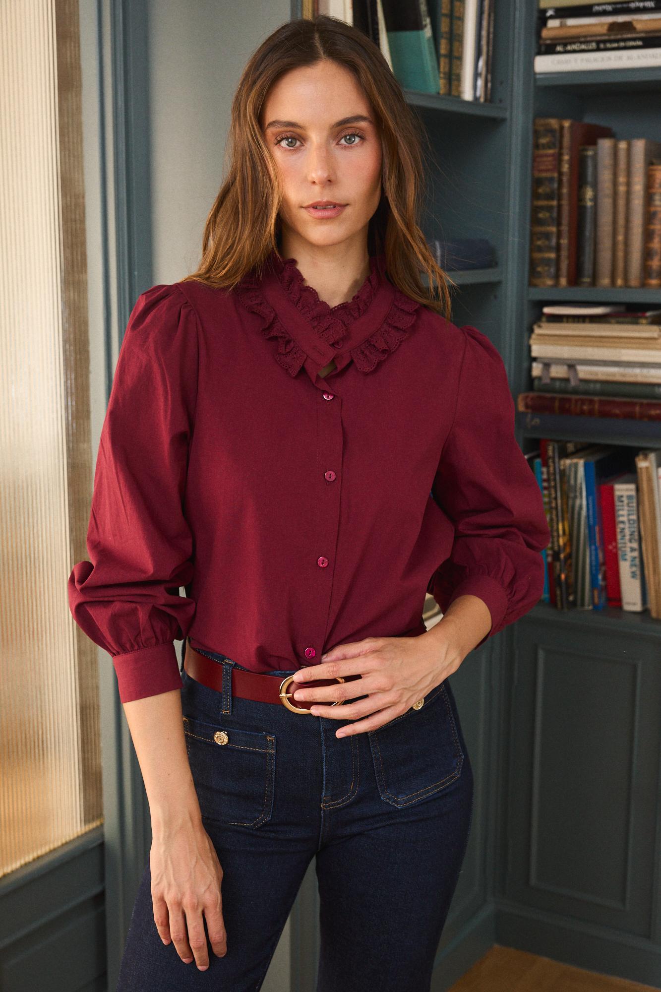 Rinna Collar Shirt