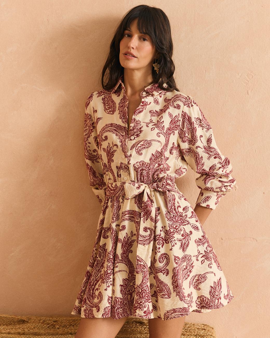 Robe courte Cerise