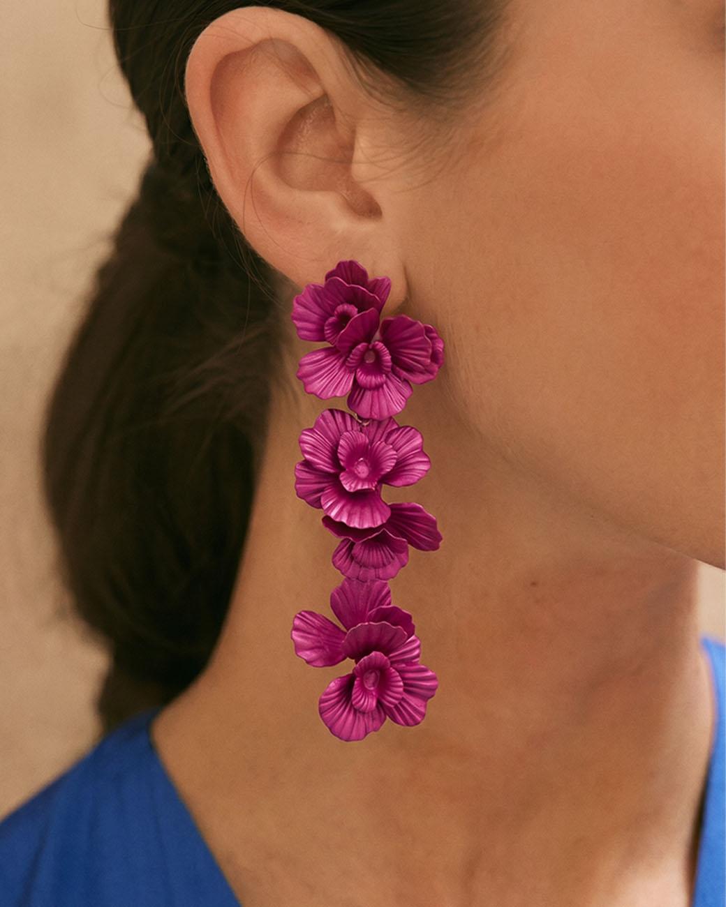 Pendientes Floral Cler
