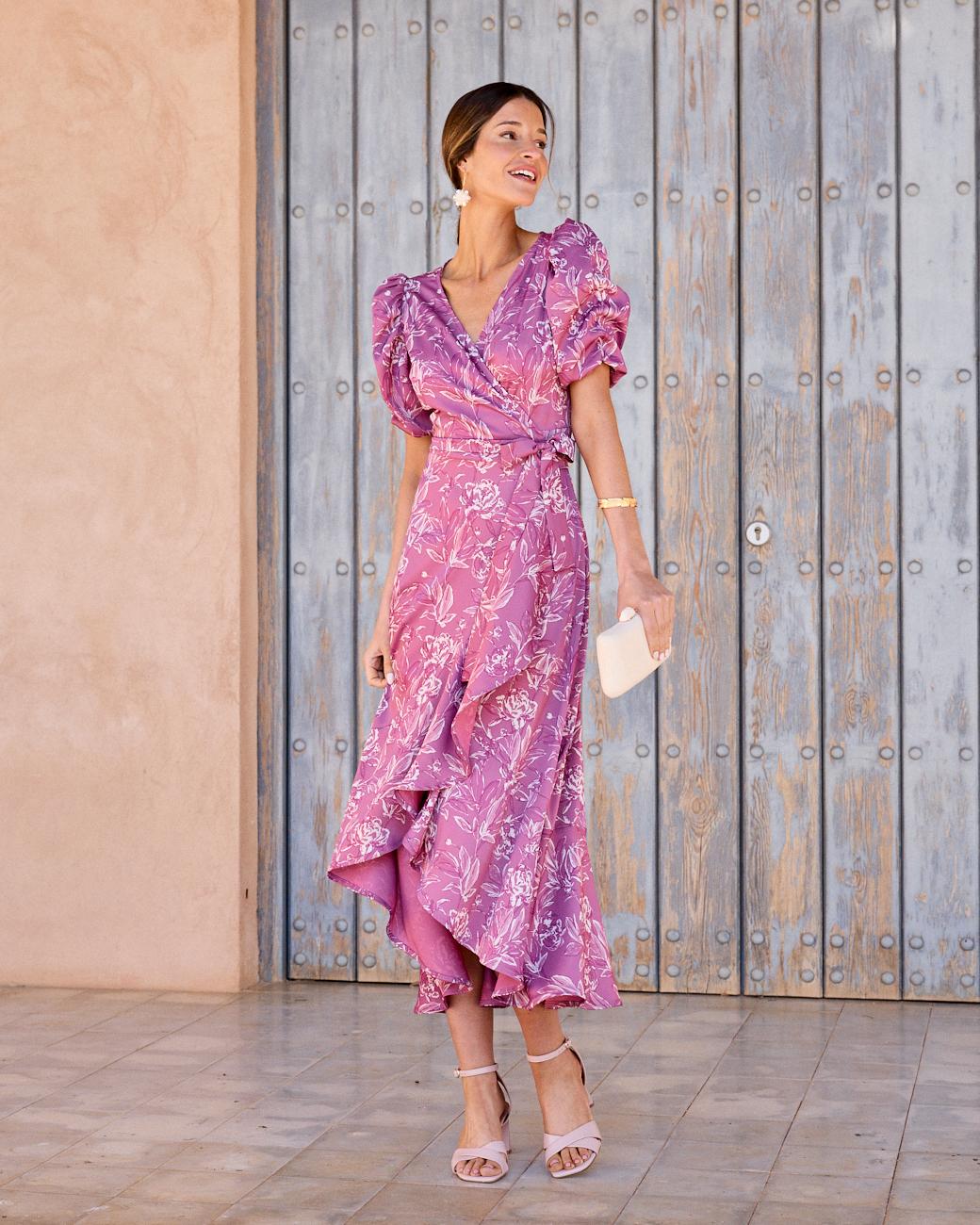 ROBE DÉCOLLETÉE VIOLETTA