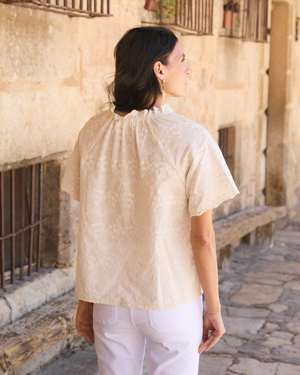 Blouse plumetis Elana
