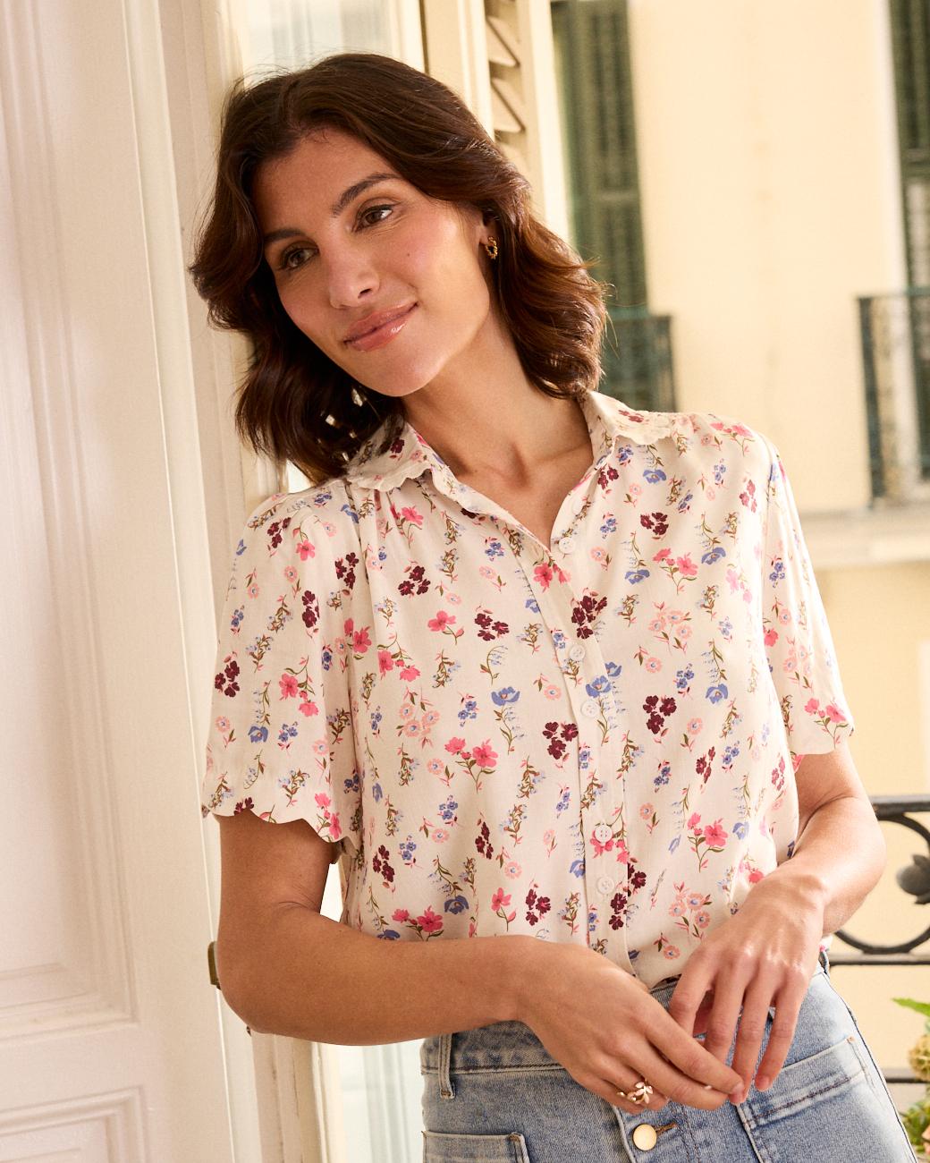 Blusa Flores Odete