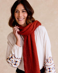 Cable Knit Scarf Cambrai