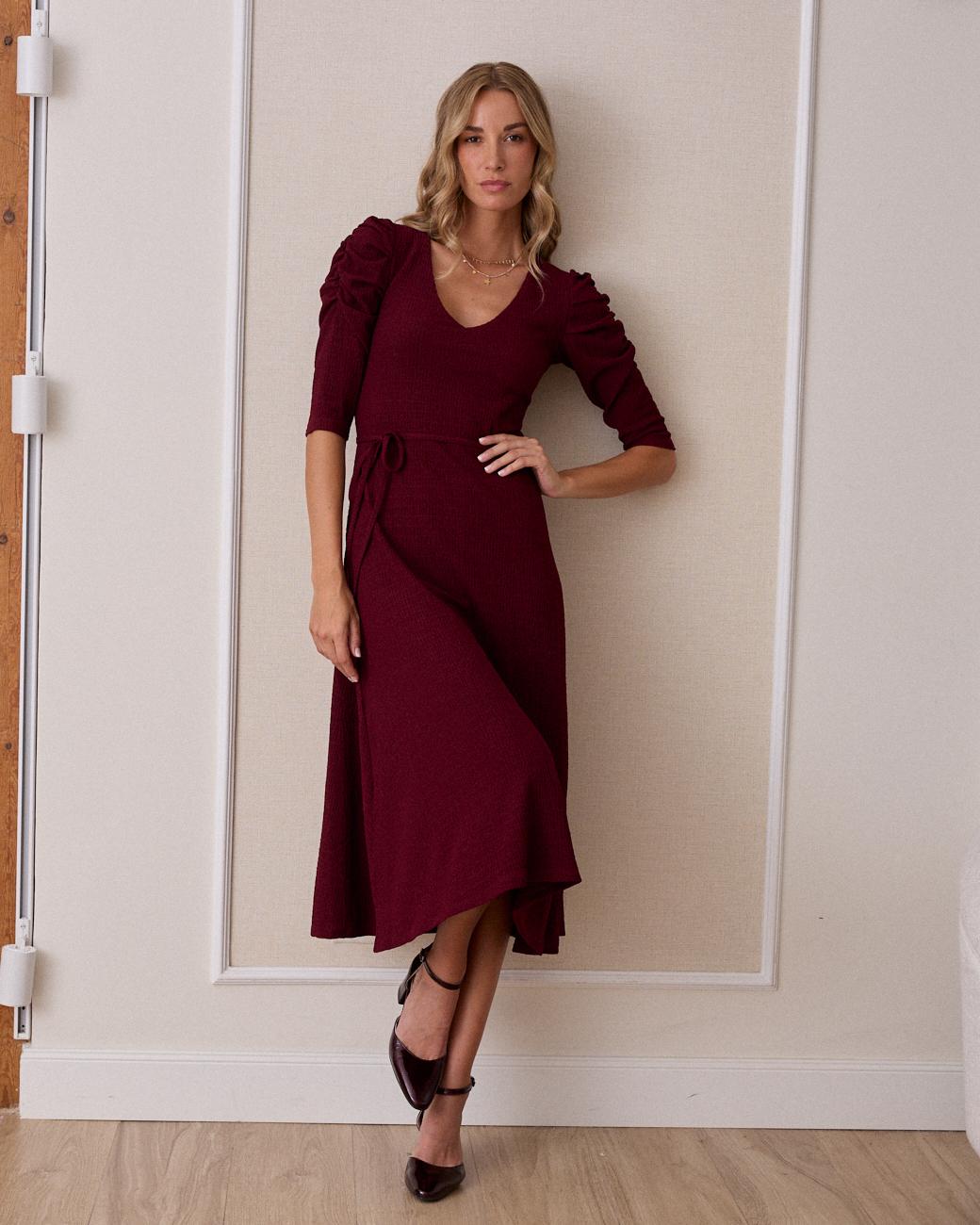 Robe Midi en Pull Nati