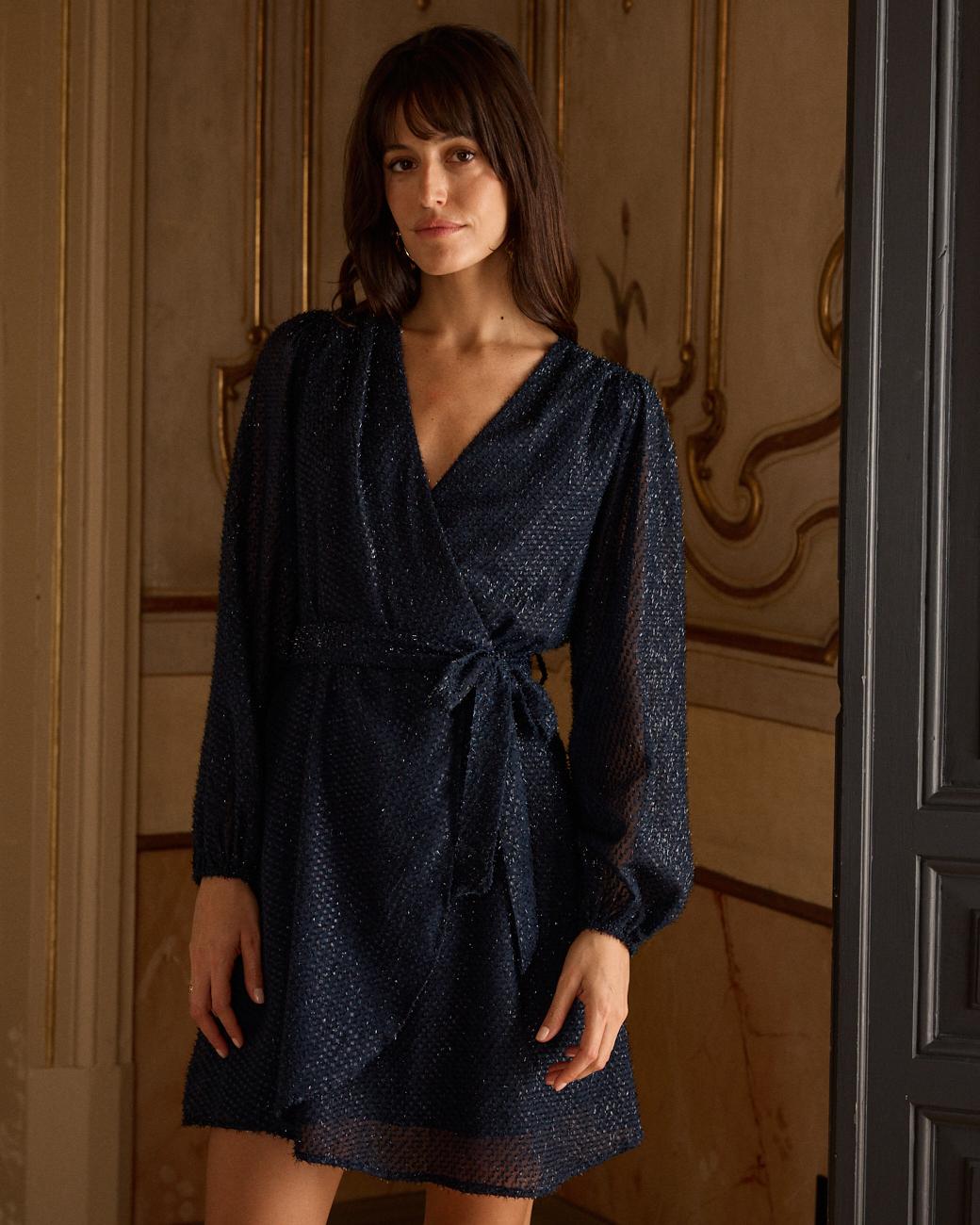 Vestido Corto Lurex Nerea