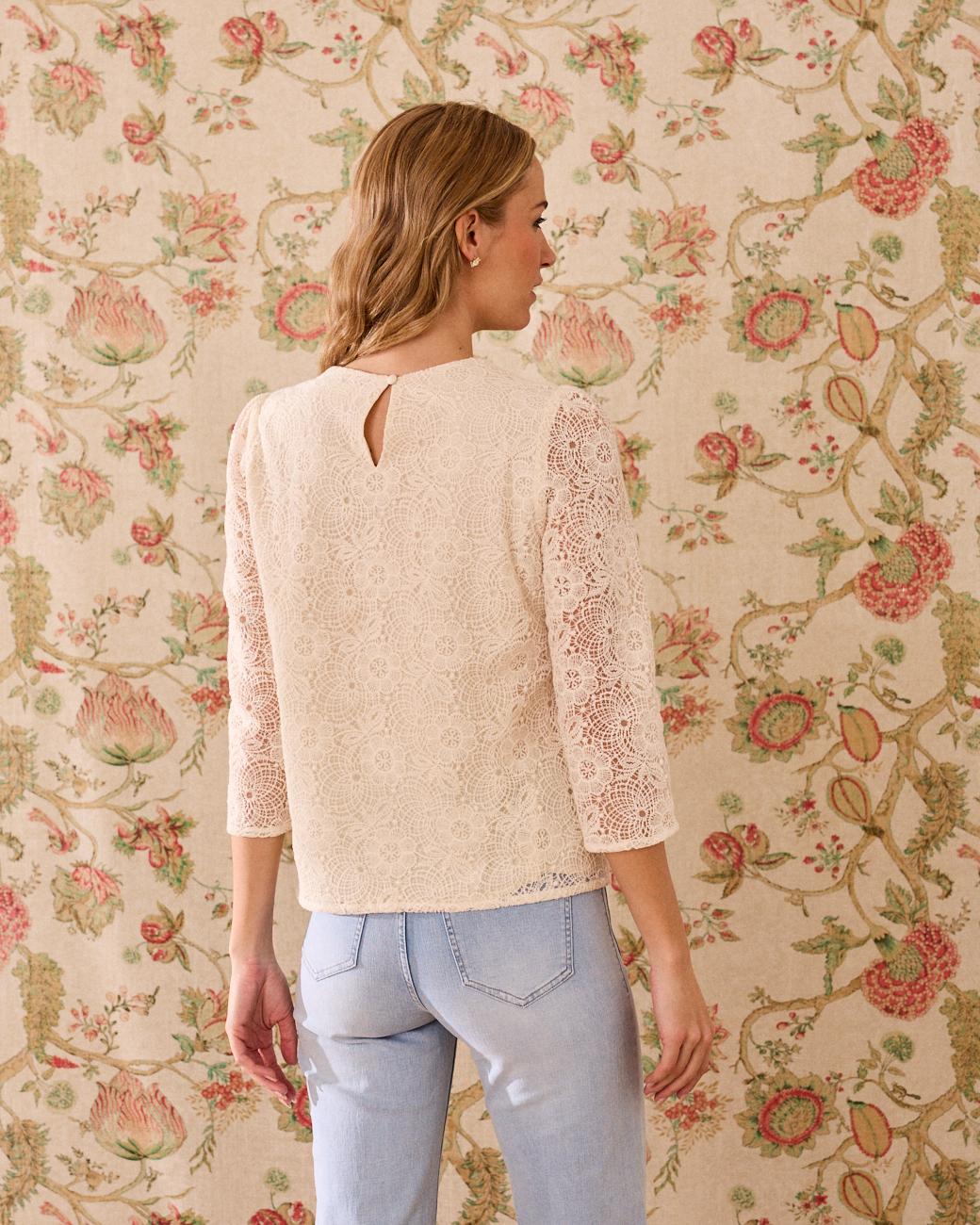 Blouse ajourée Pau