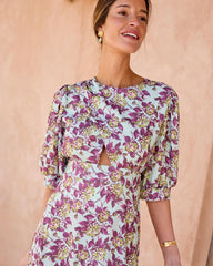 Robe à fleurs Joline