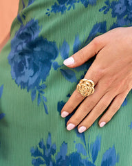 Anillo Flor Carmela