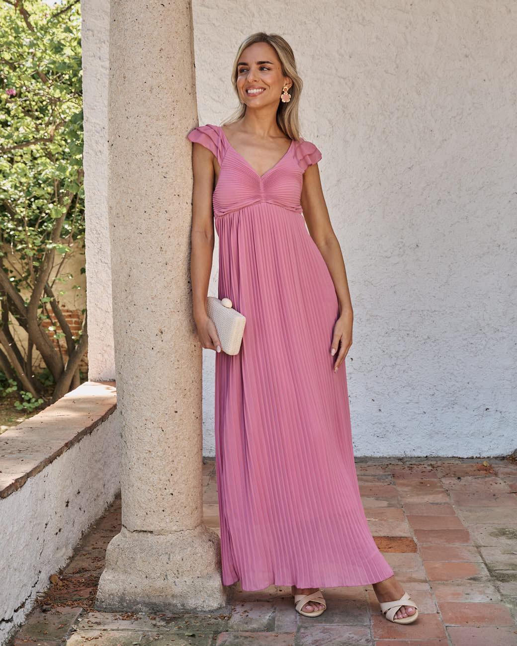 Robe plissée Elsa