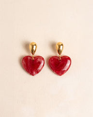 Amara Heart Earrings