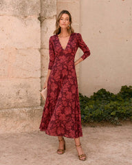 Robe fleurs Nia