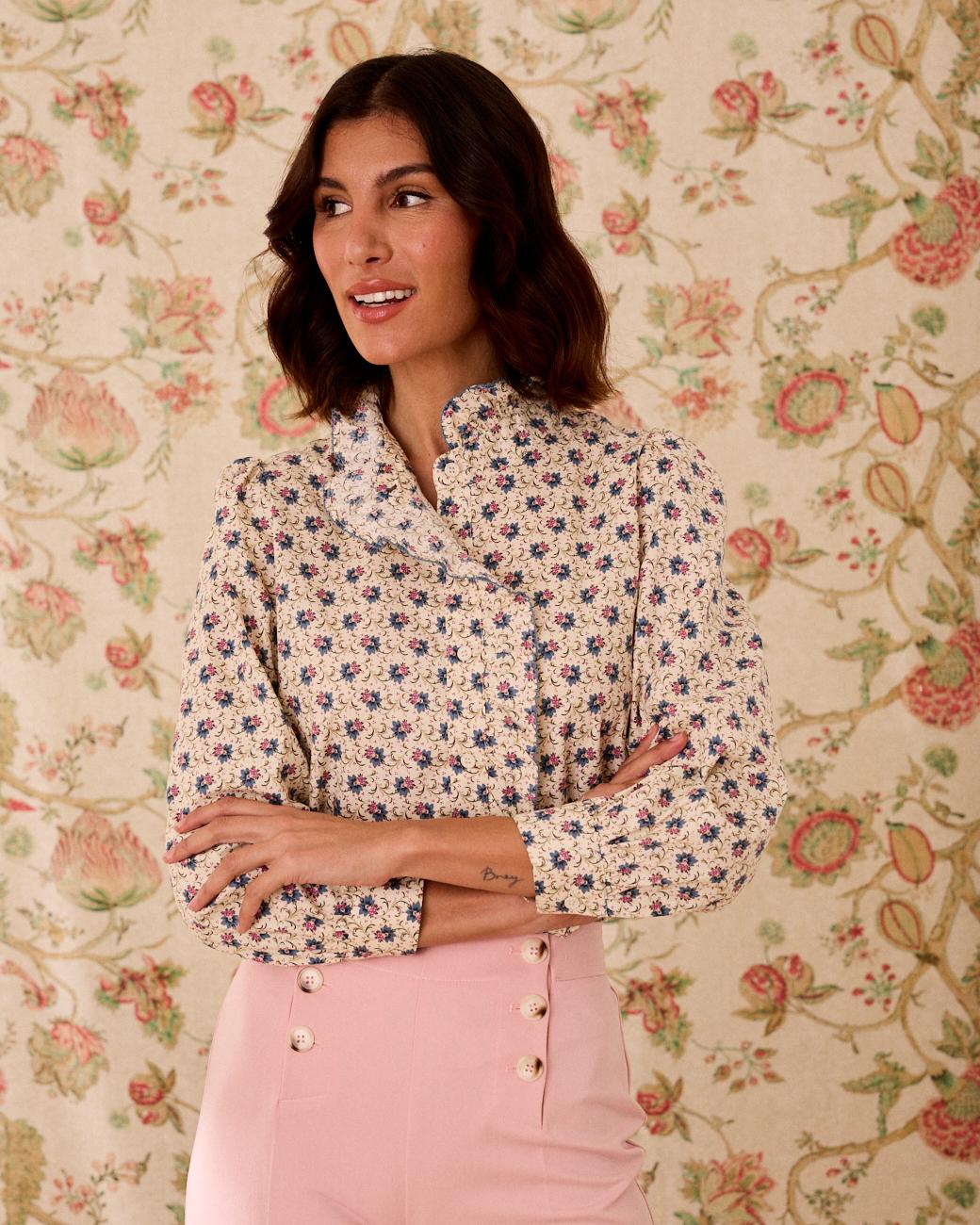 Camisa Volante Greta