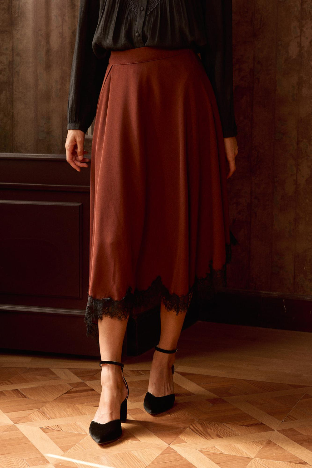 Jupe asymétrique Elena