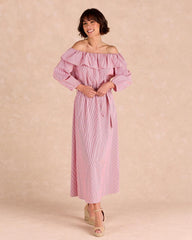 Vestido Midi Rayas Nimia