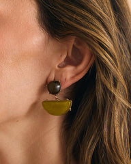 Boucle d’oreille demi-lune