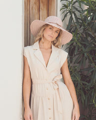 Chapeau rose Alise