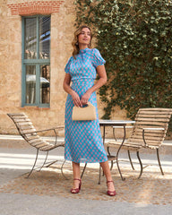 Vestido Estampado Helena