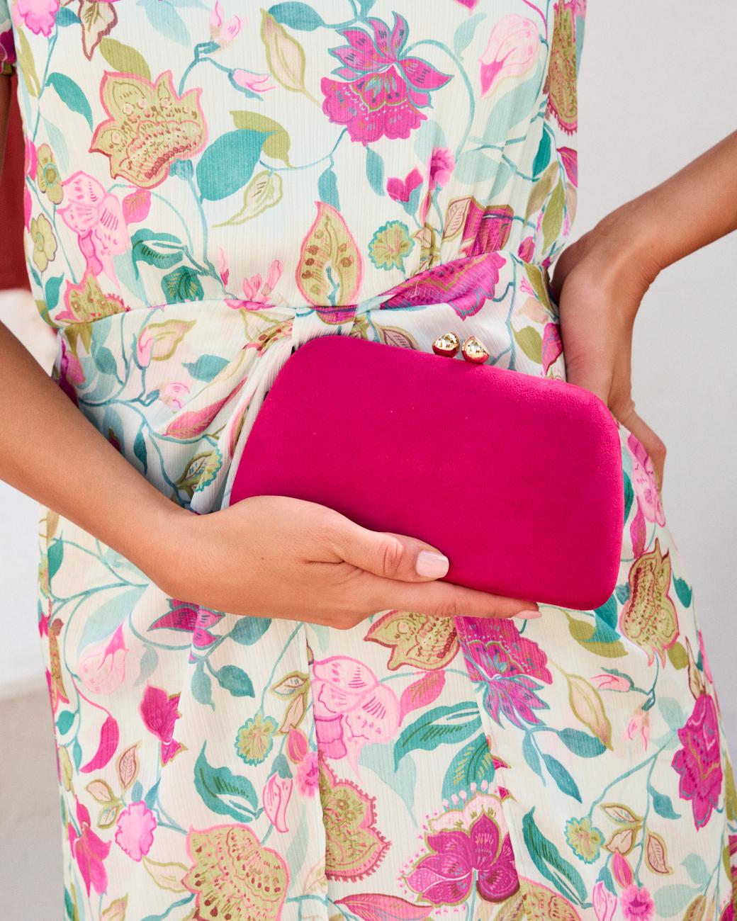Bolso Fucsia Lisa
