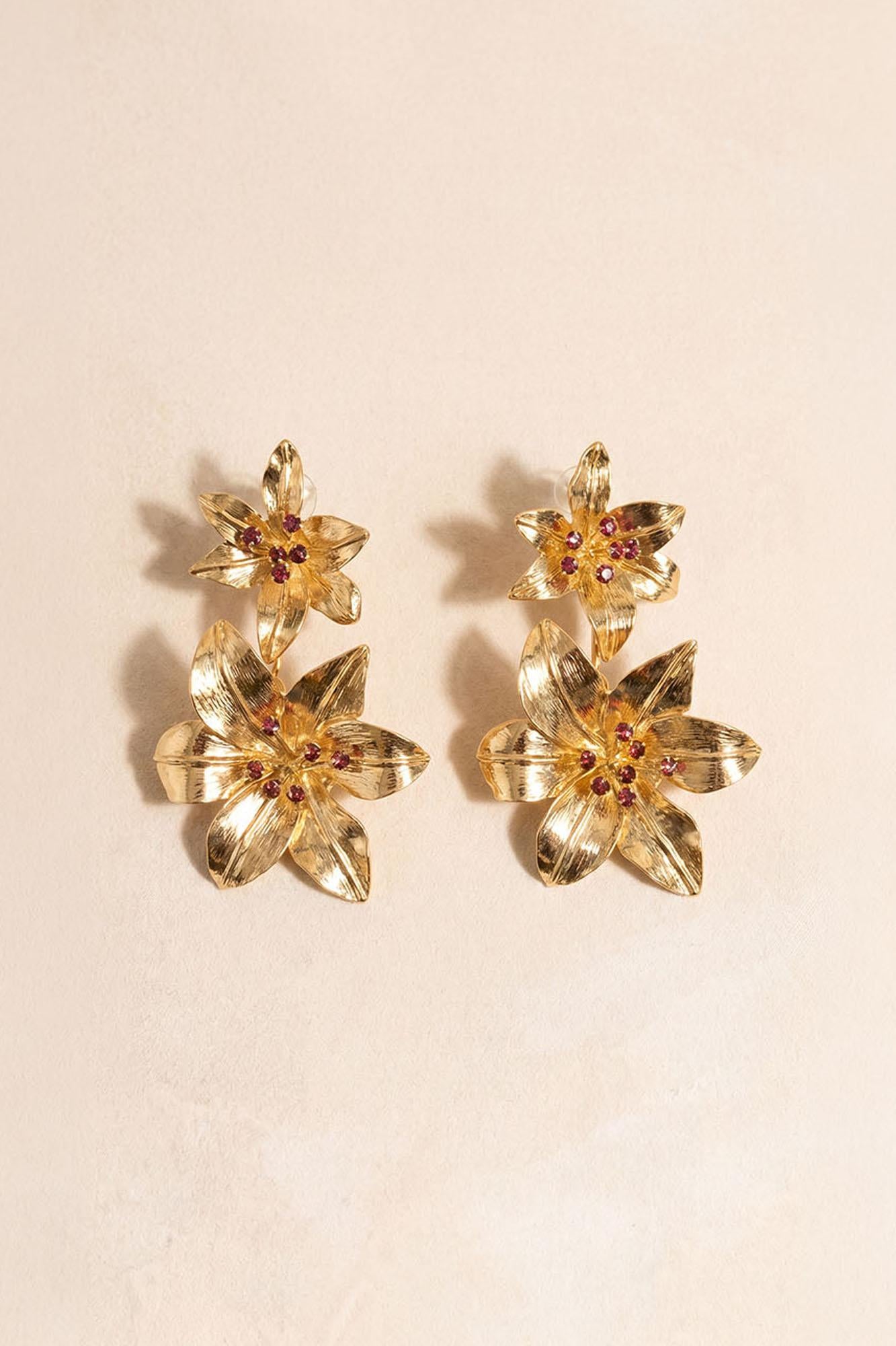 Pendientes Flores Ana