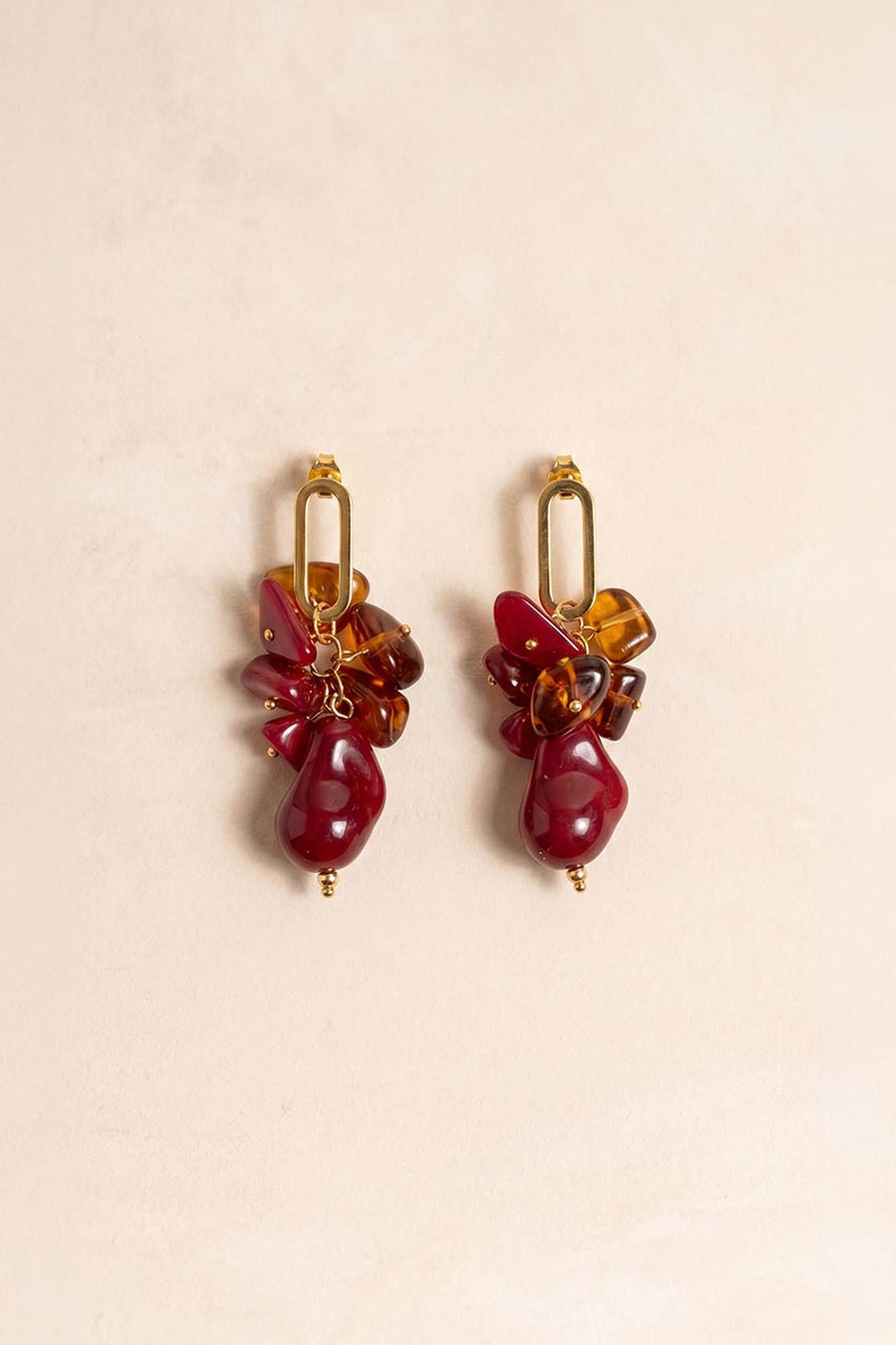 Pendientes Piedras Gaya