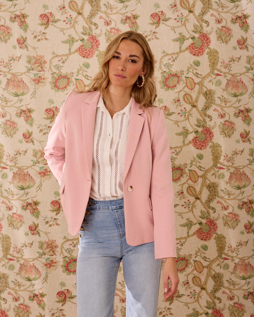 Blazer à revers Norma
