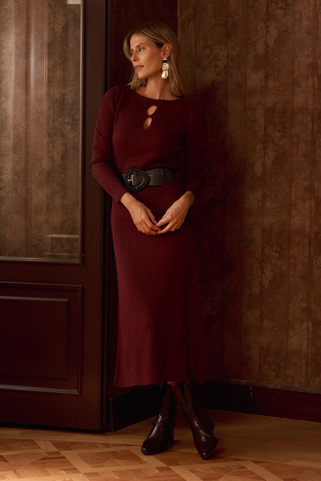 Robe en Maille Vega