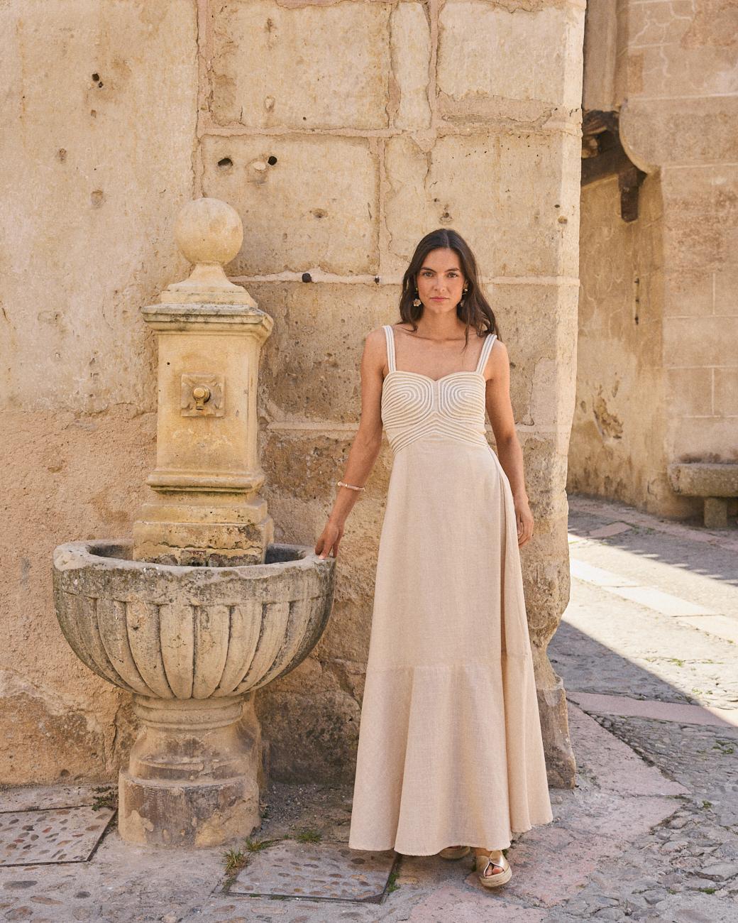 Robe longue Iris