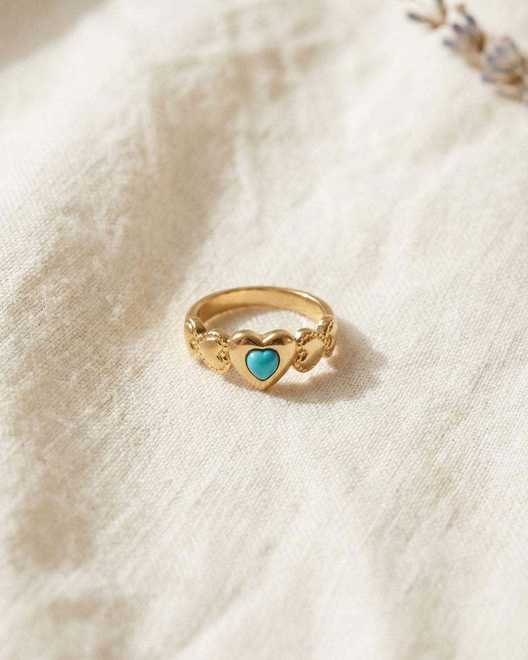Anillo Corazón Mina