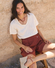Camiseta Crochet Mila