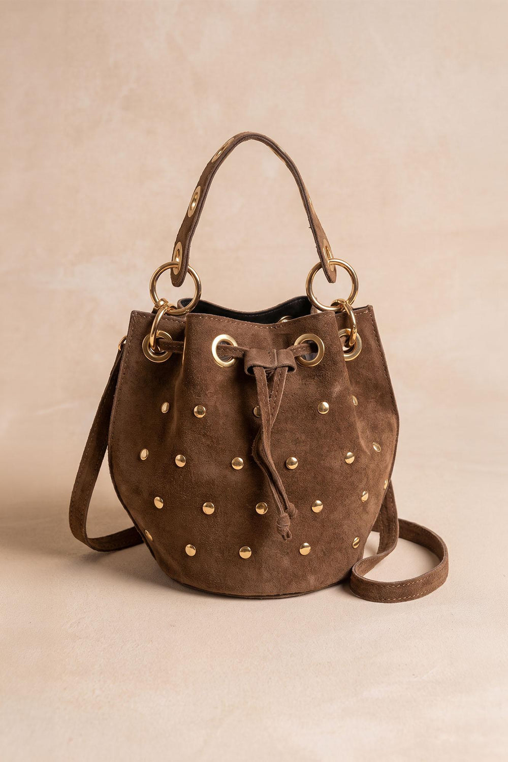 Leather Bucket Bag Siena